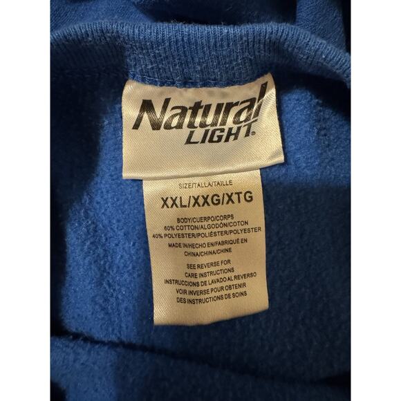 Natural Light Sweatshirt Size XXL - Picture 2 of 2